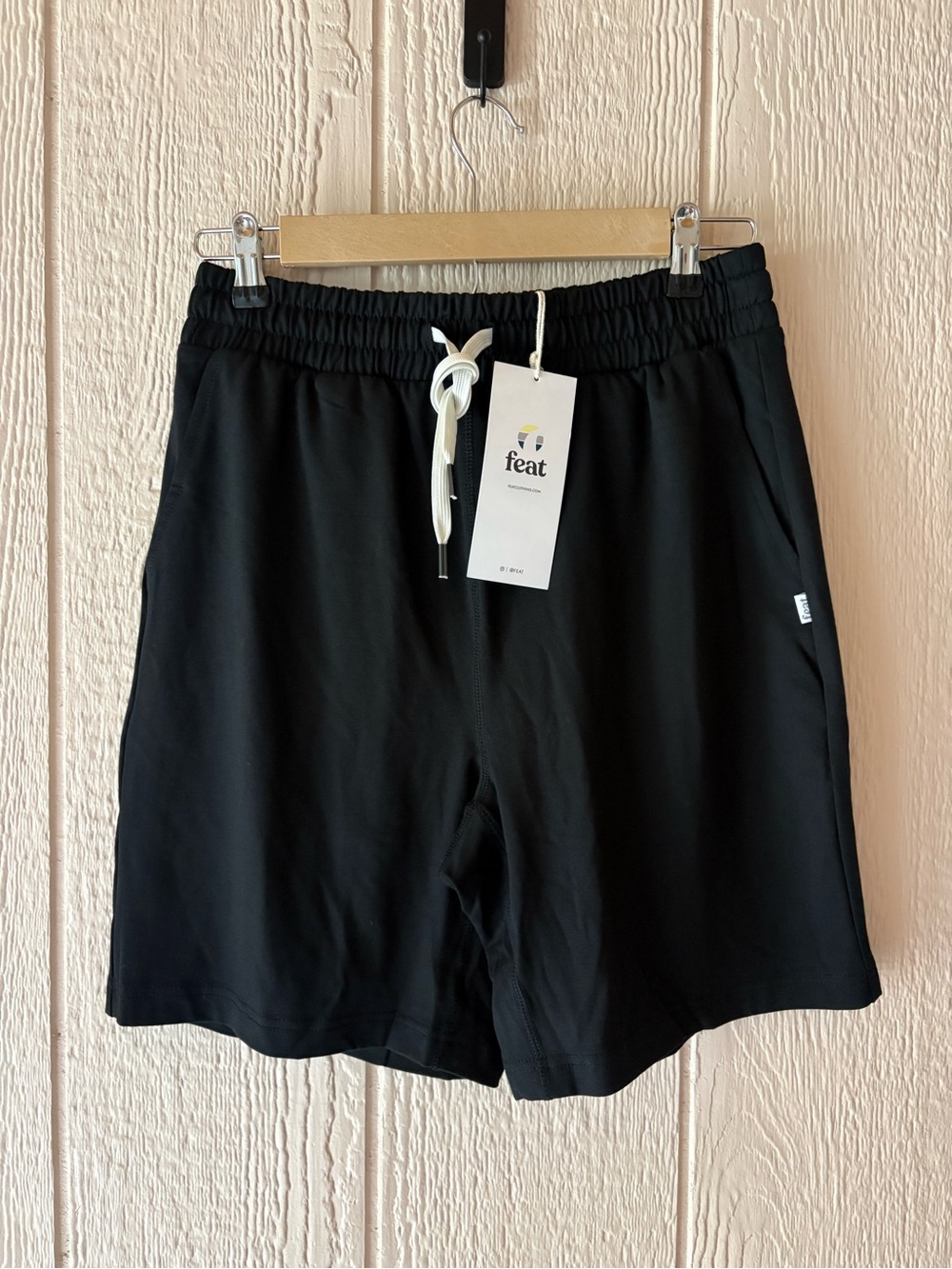 FEAT Roam Shorts Men’s Small Black FlowTech Athletic Performance